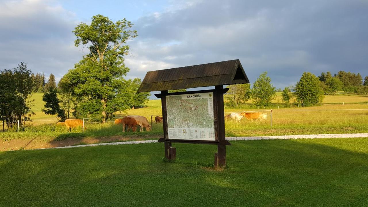 Kněžice 25, chalupa v Krkonoších Vrchlabí Exteriér fotografie