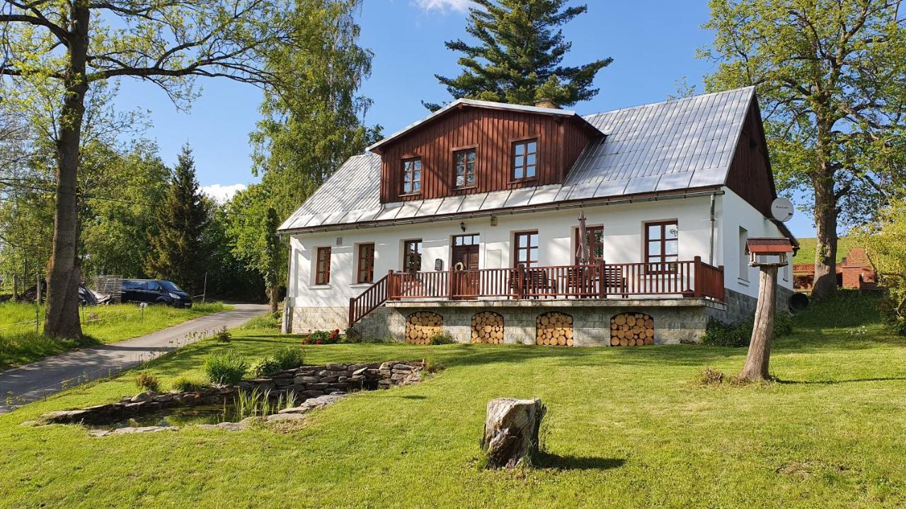 Kněžice 25, chalupa v Krkonoších Vrchlabí Exteriér fotografie